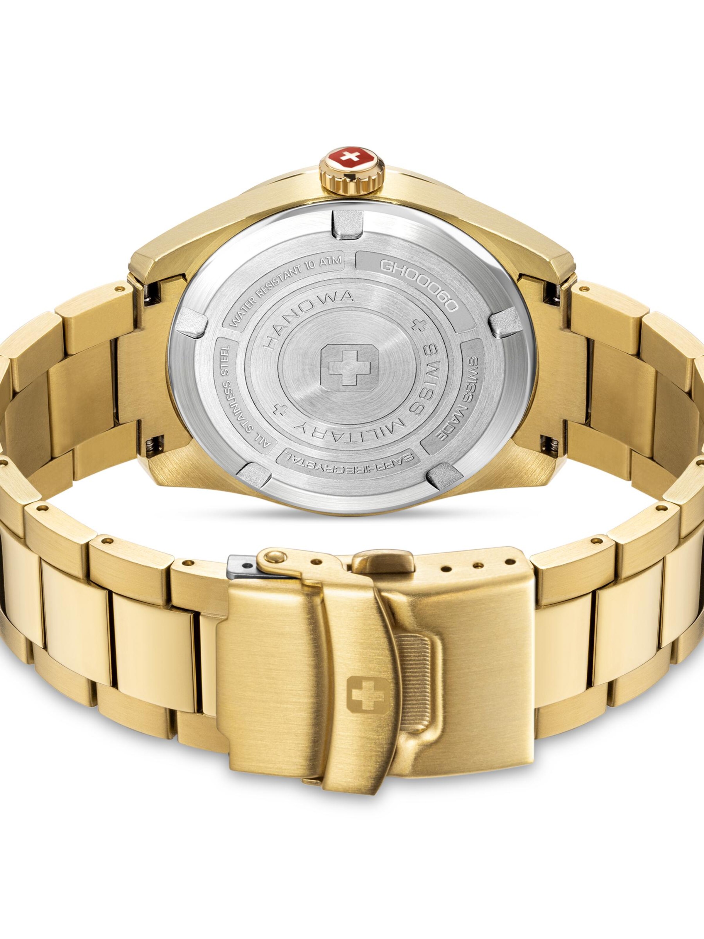 SWISS MILITARY HANOWA Analoguhr 'Golden Beech'‌‌‌‌‌‌ in Gold