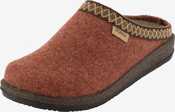 ROHDE Clogs 'Novara-D' in Rood: voorkant