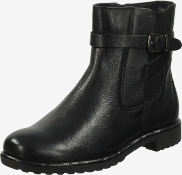 Bottines ARA en noir : devant