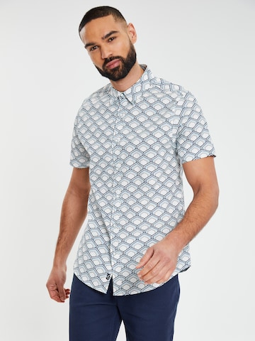 Threadbare - Ajuste regular Camisa en blanco: frente