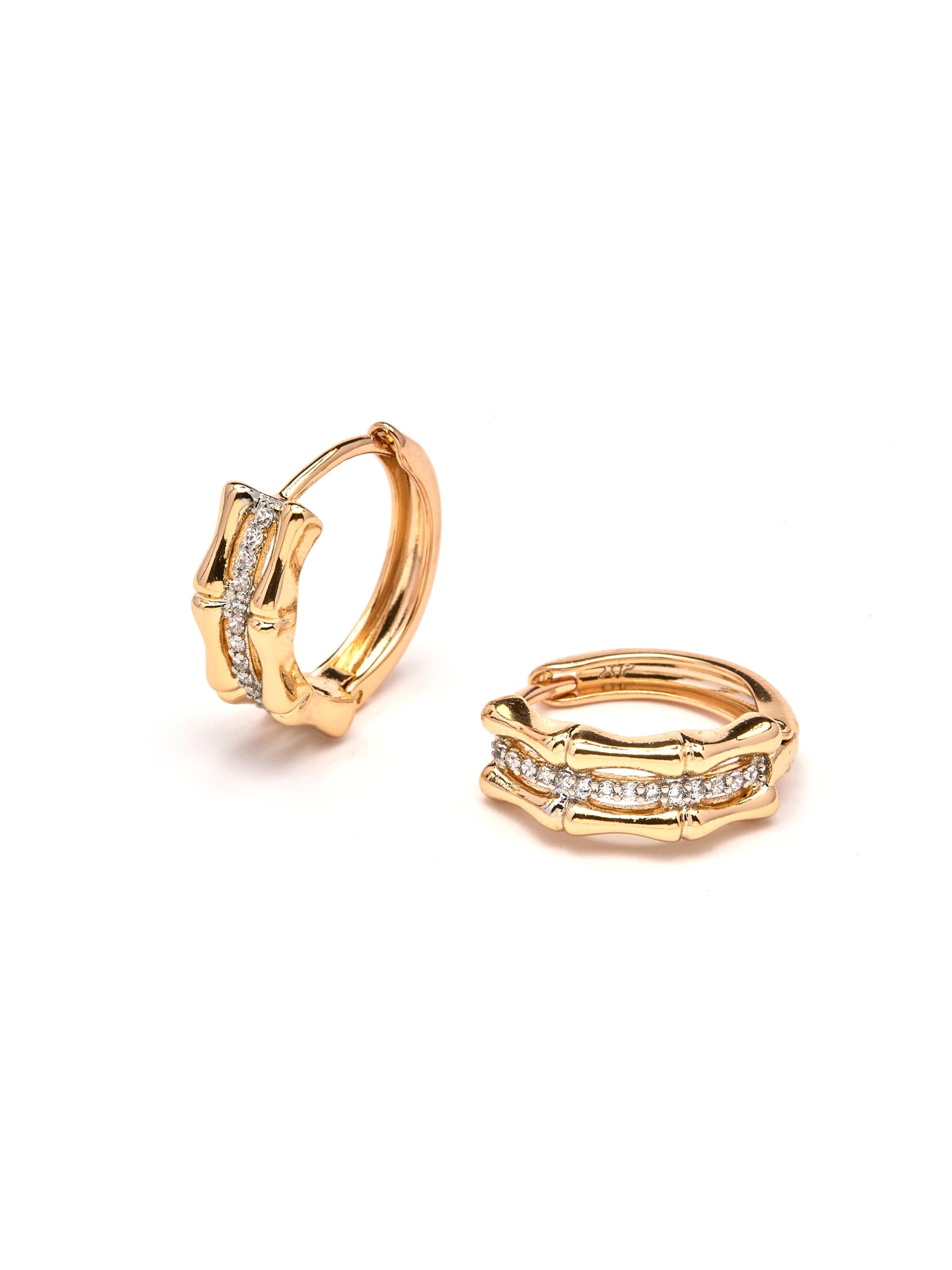 Luxenter Earrings 'Zuryde' in Gold