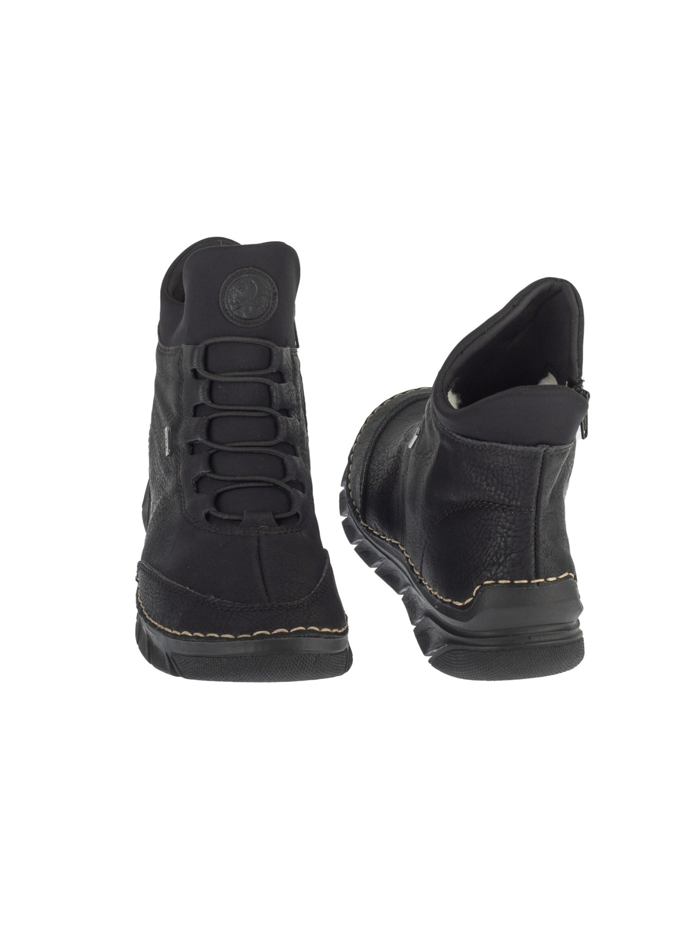 Rieker Lace-up boot 'Rieker Booties 55069' in Black