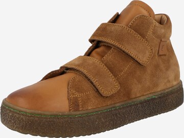 NATURINO Sneakers 'ALBUS' in Bruin: voorkant