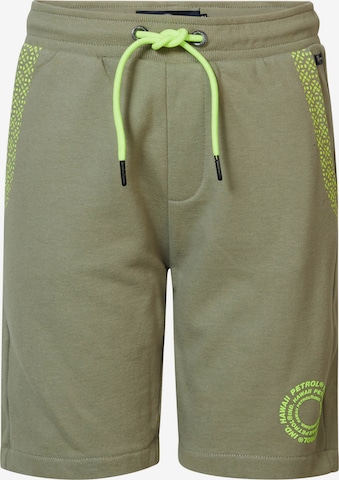 Petrol Industries Pants in Green: front