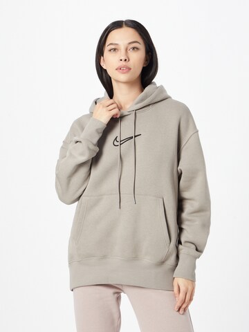 Nike Sportswear Sweatshirt in Beige: Vorderseite