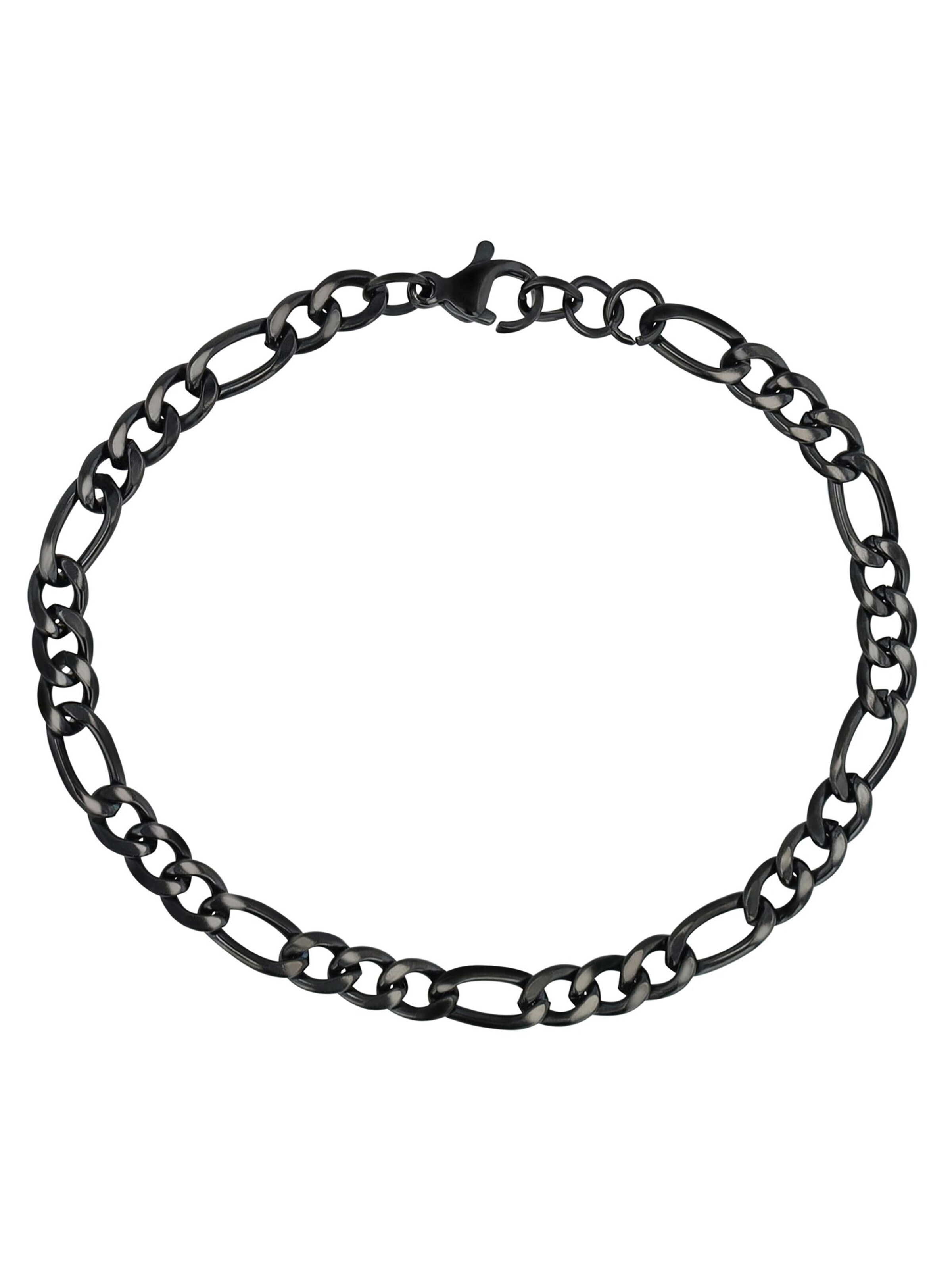Akzent Bracelet 'Clarinha, hautverträglich' in Black: front