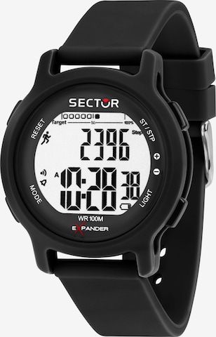 SECTOR Digital watch in Black: front