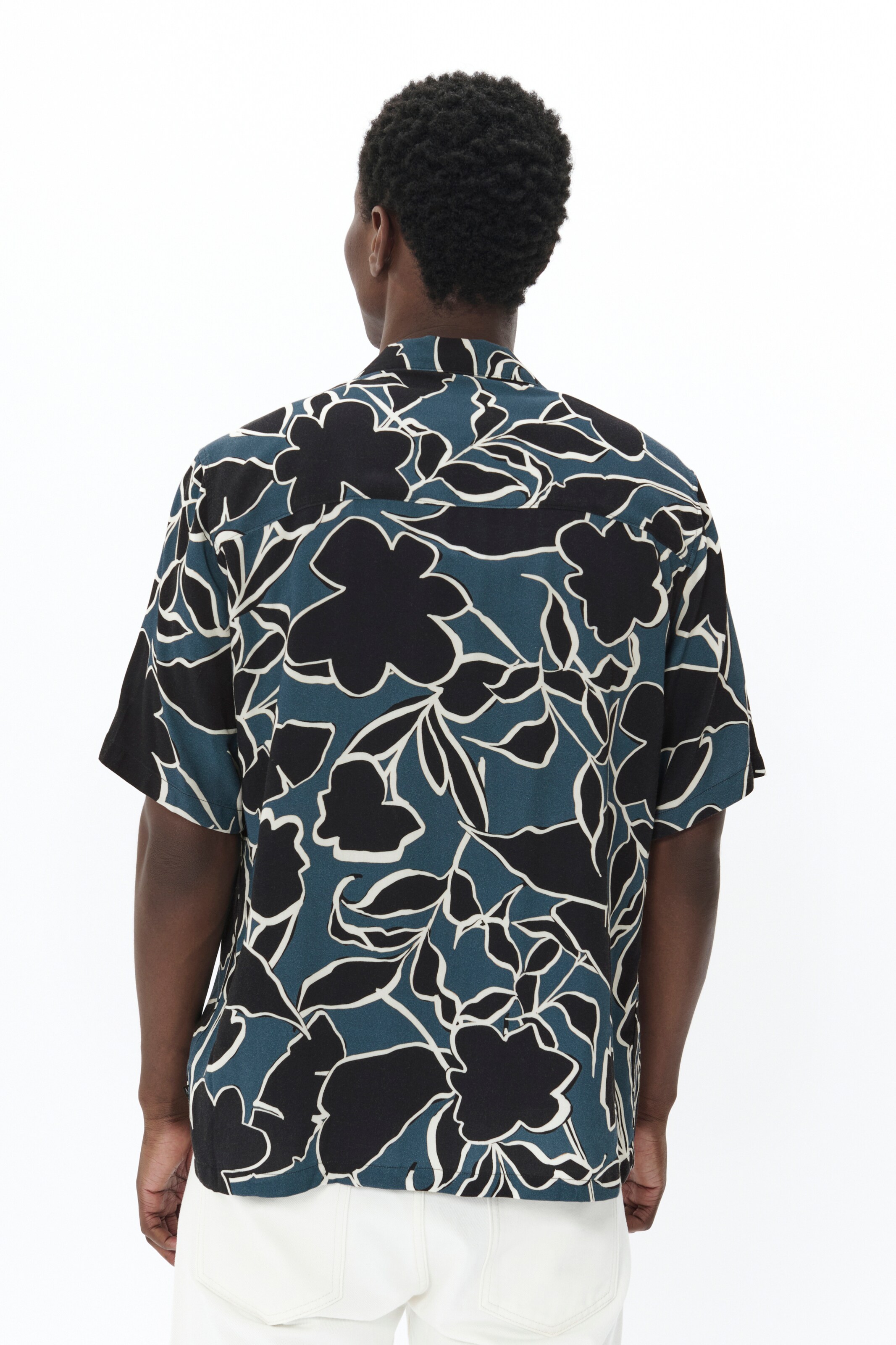 Coupe regular Chemise 'Klampo' Matinique en bleu