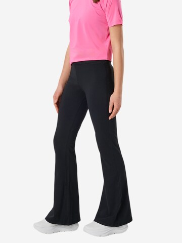 SWEDEMOUNT Bootcut Sportsbukser 'Core' i sort