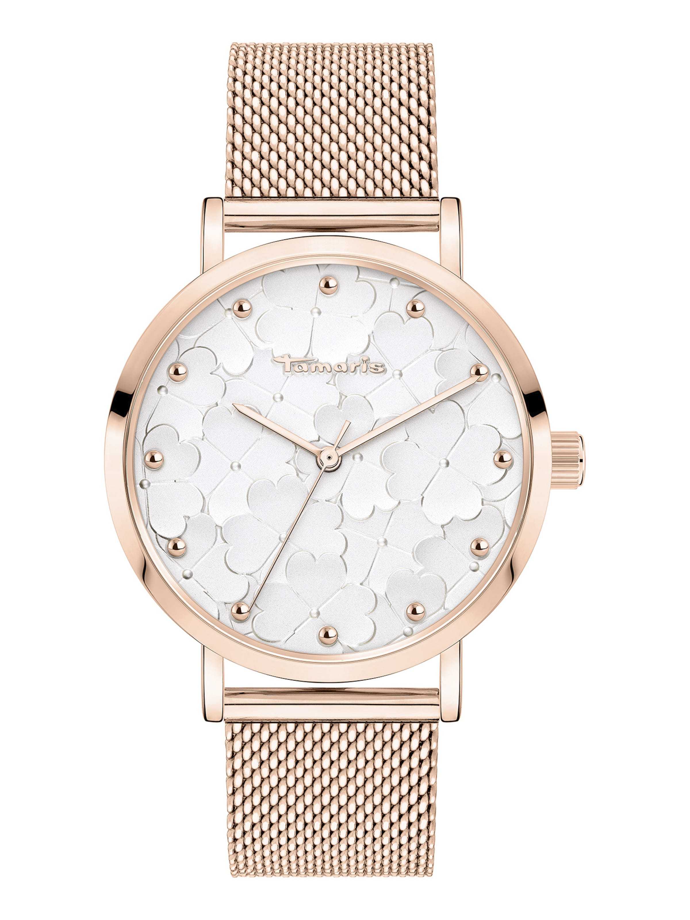 Tamaris Uhr in Gold: Vorderseite