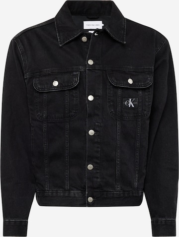 Calvin Klein Jeans Átmeneti dzseki - fekete: elől