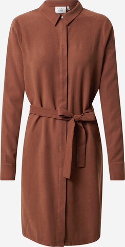 Robe-chemise 'Peri' Another Label en marron : devant