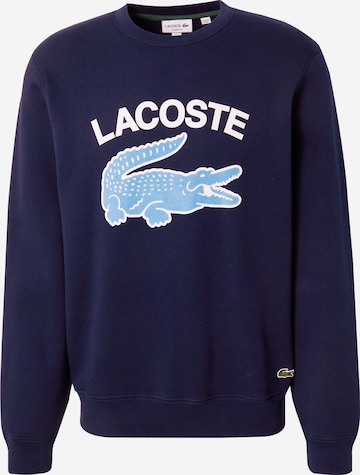 LACOSTE Tréning póló - kék: elől