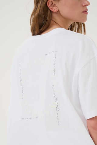 My Essential Wardrobe - Camiseta talla grande 'SiamMW' en blanco