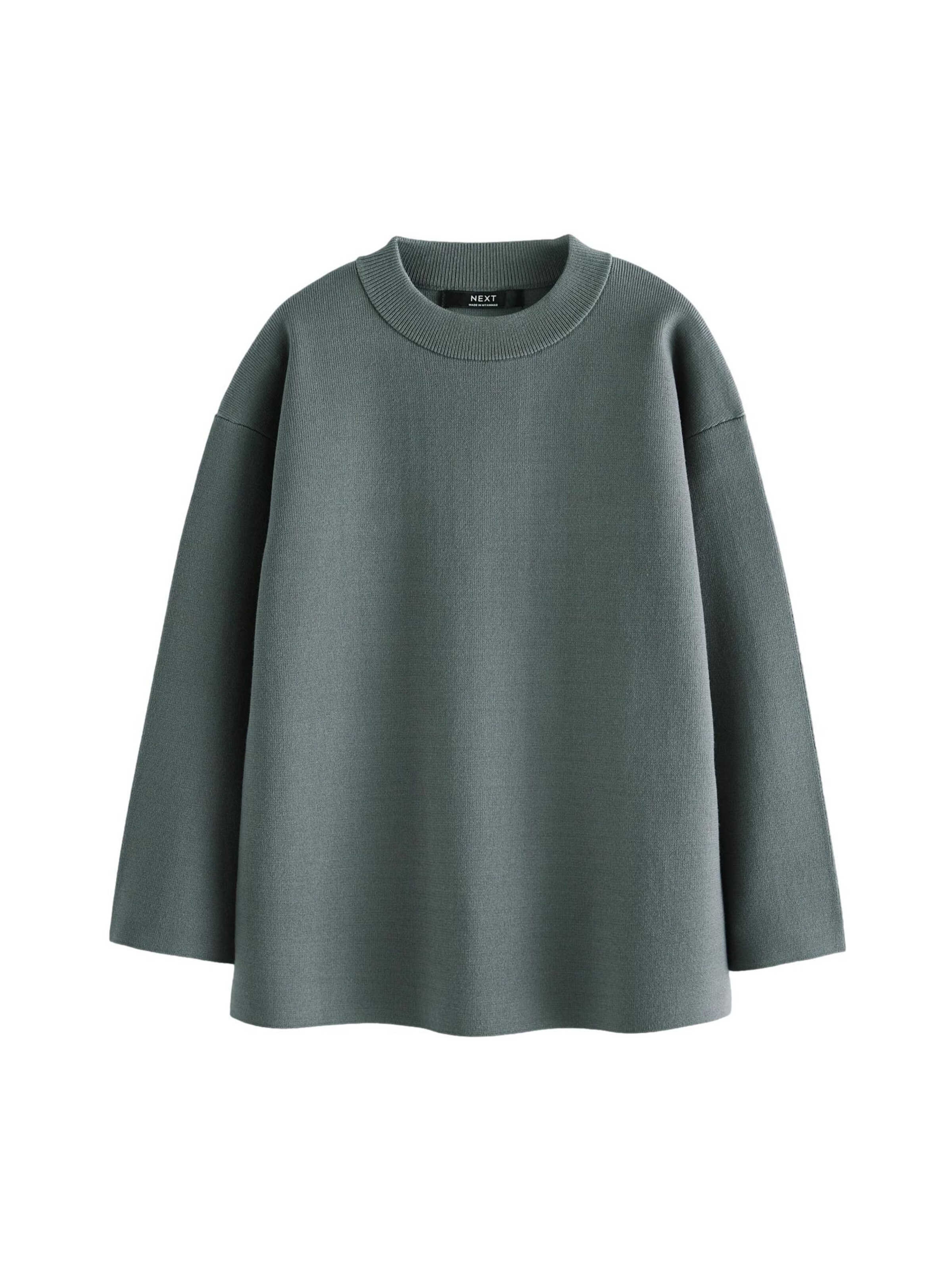 Next Sweater in Grey: front
