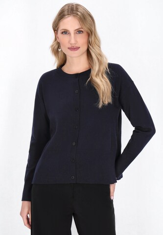 Cardigan DreiMaster Klassik en bleu : devant