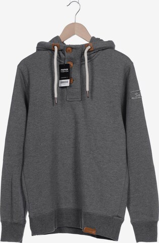 !Solid Sweatshirt & Zip-Up Hoodie in L in Grey: front