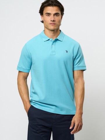 U.S. POLO ASSN. Regular Fit Paita 'Alfred' värissä sininen: etupuoli