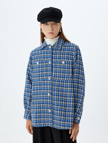 Koton Between-season jacket in Blue: front
