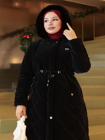 MODAMIHRAM Winterjas in Zwart