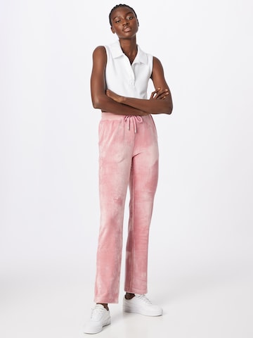 Von Dutch Originals Loose fit Trousers 'Elya' in Pink