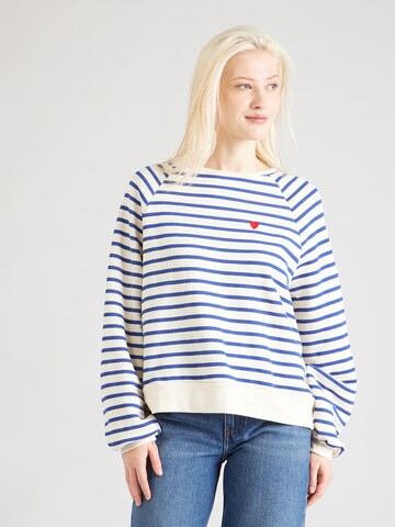 balts PIECES Sportisks džemperis 'PCGRETA': no priekšpuses