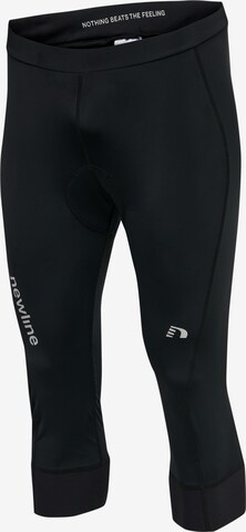 Newline Slim fit Workout Pants in Black: front