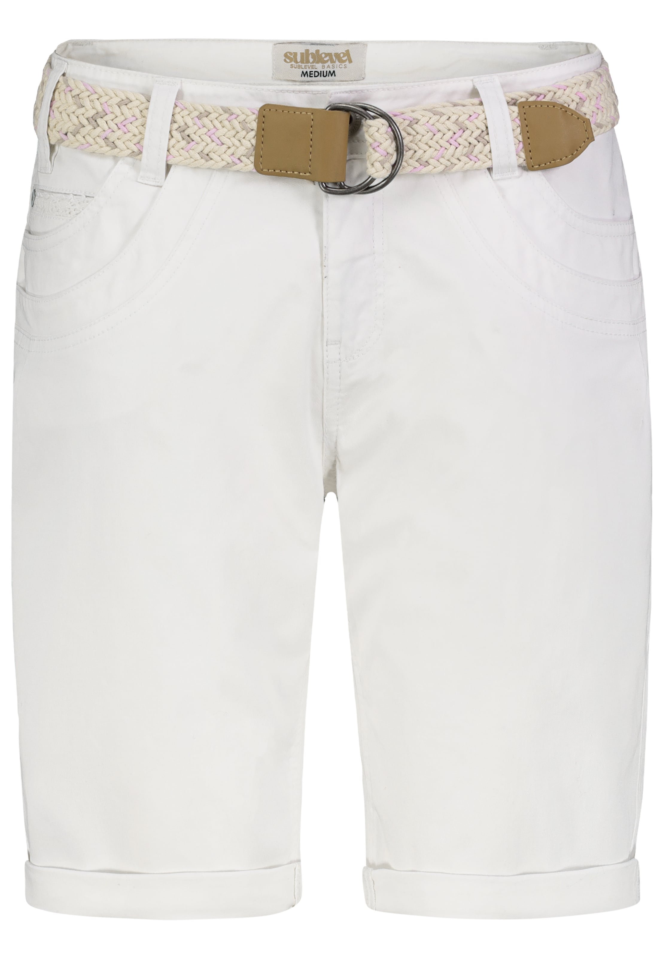 Sublevel Hose in Weiß: Vorderseite