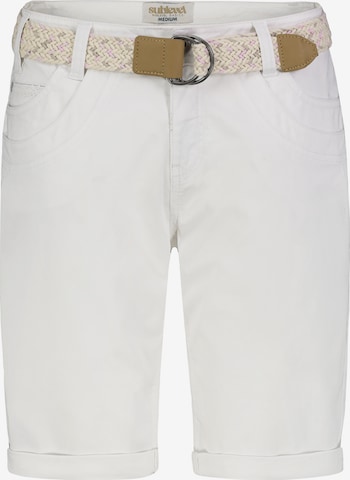 Sublevel Trousers in White: front