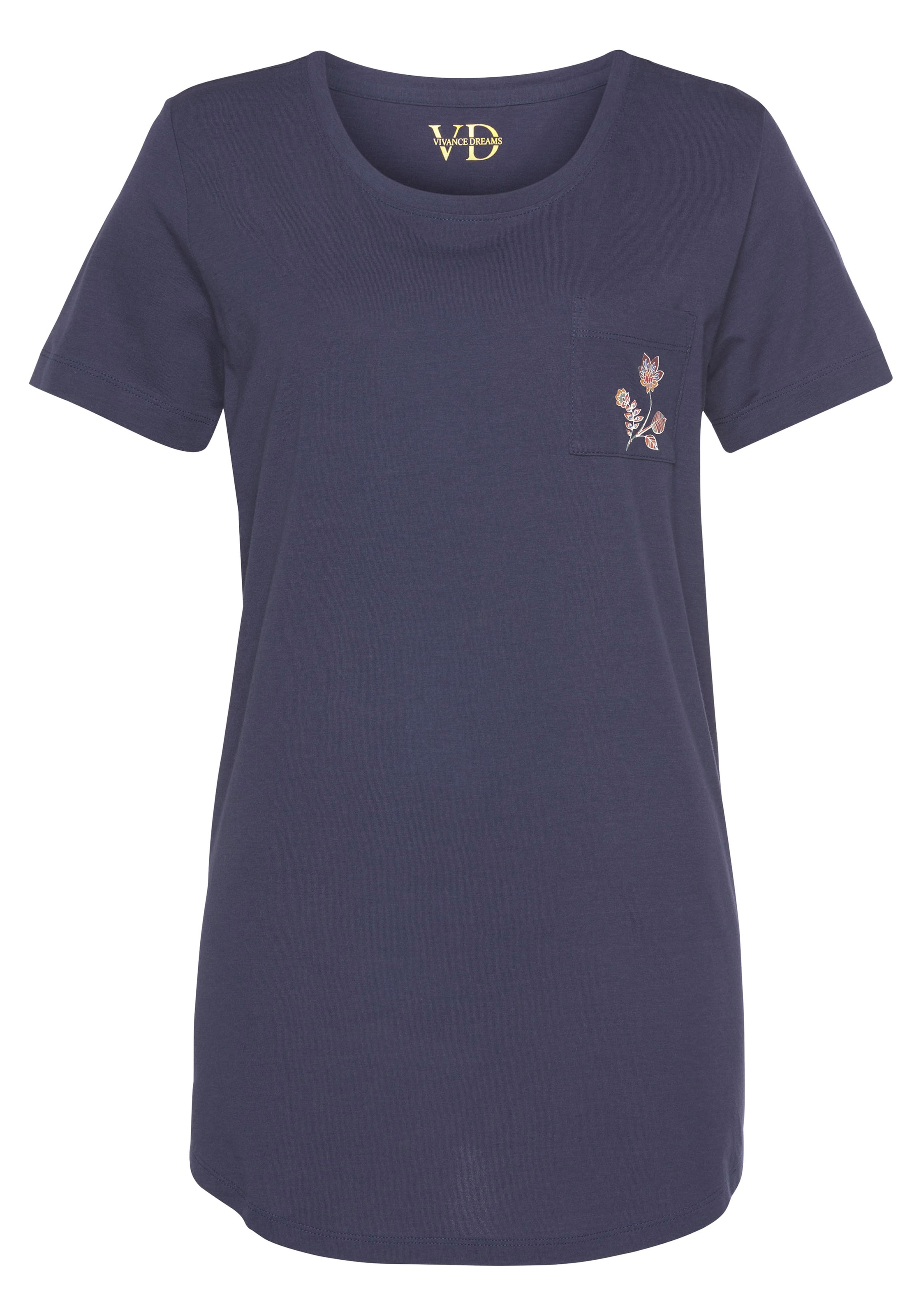 VIVANCE Soveskorte i blå: forside