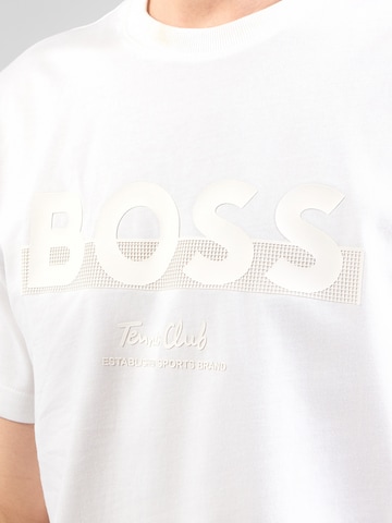BOSS Majica 'Member' | bela barva