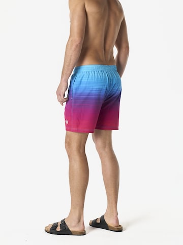 KOROSHI Badeshorts in Blau