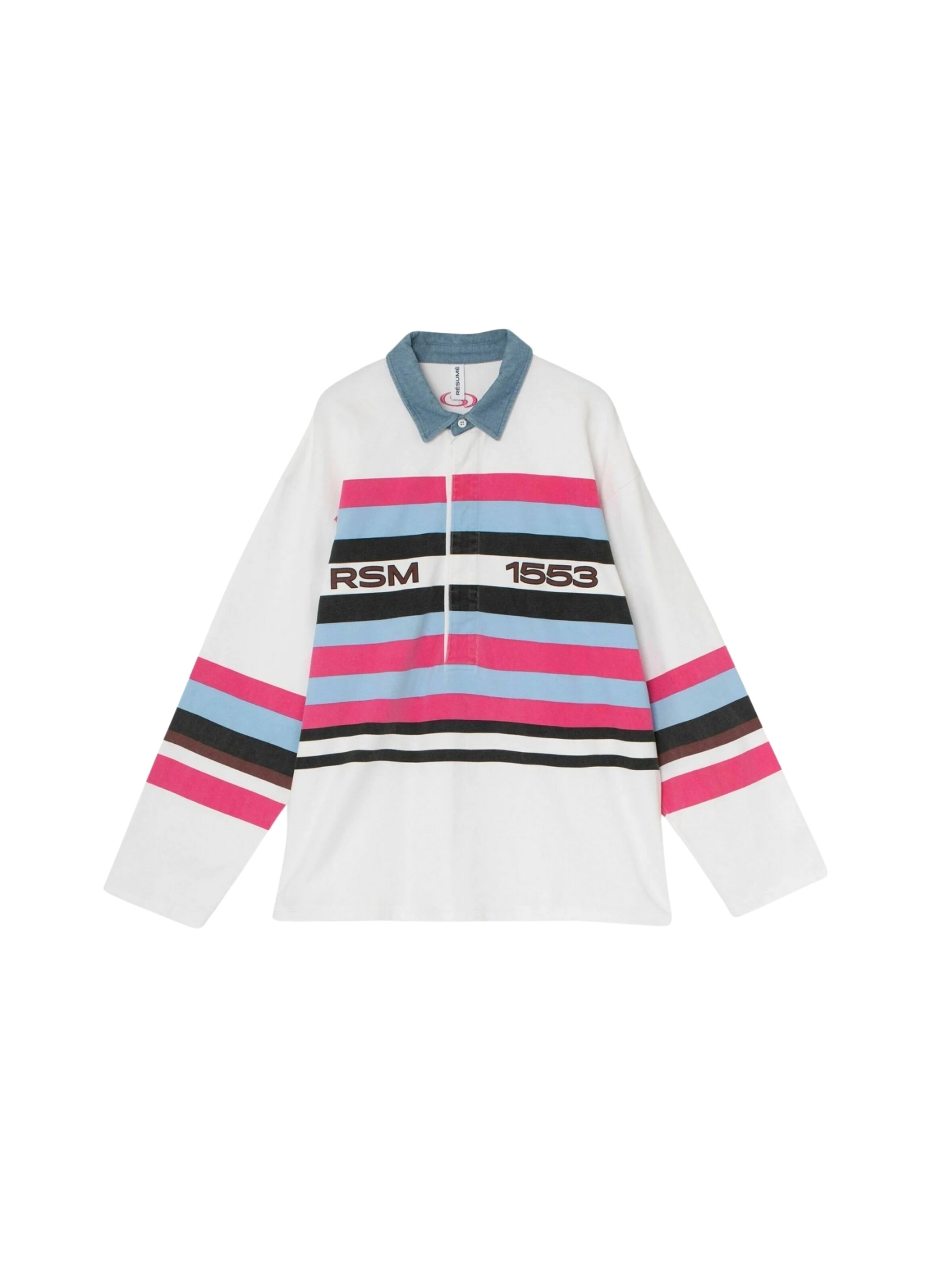 Résumé Shirt ' BencenzoRS ' in weiß, Produktansicht