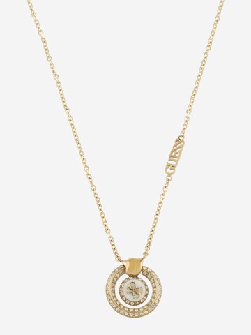 GUESS Ketting 'You' in Goud