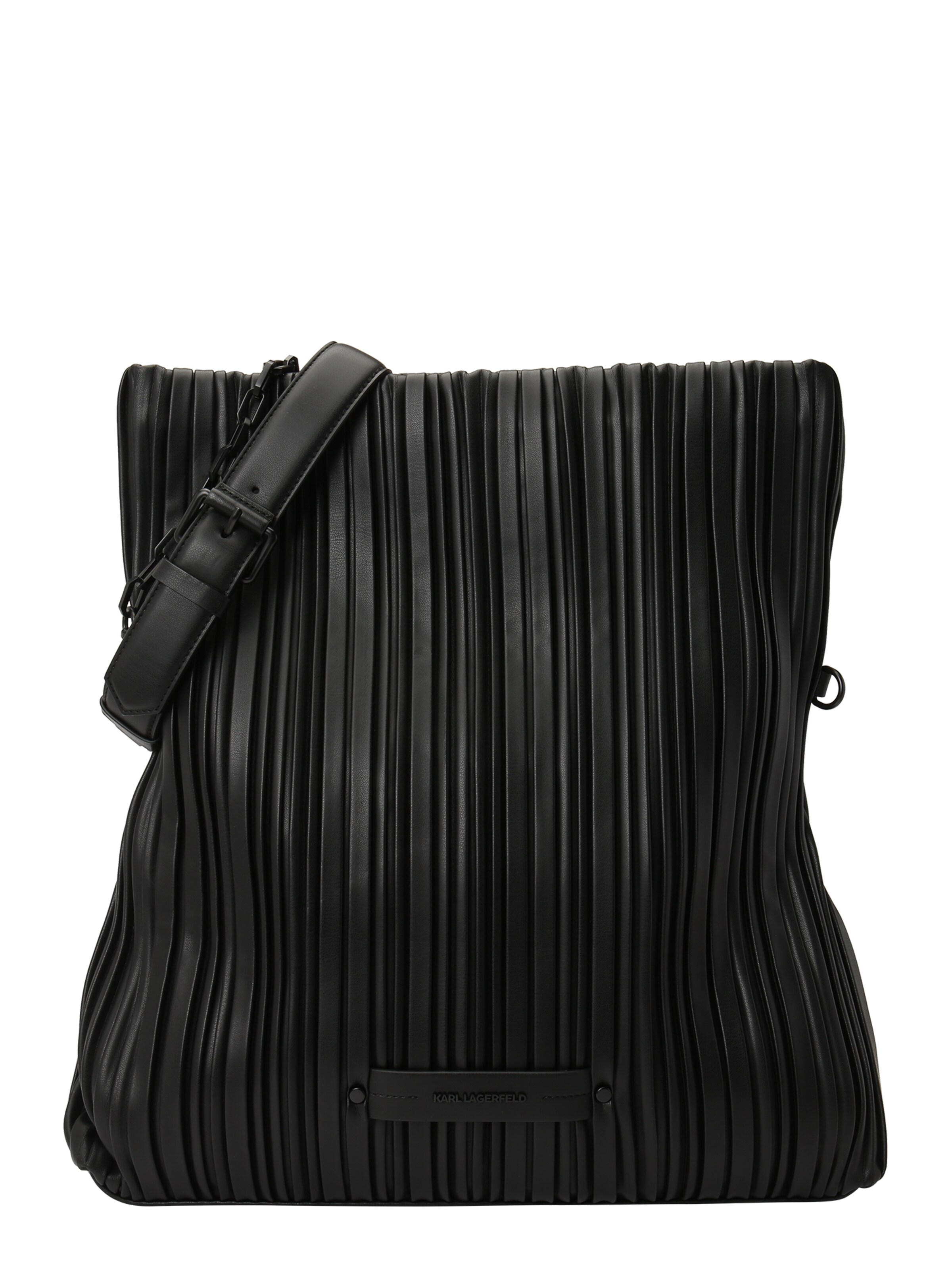 Karl Lagerfeld Kabelka na rameno - Čierna: predná strana