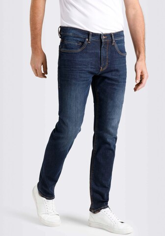 MAC Slimfit Jeans in Blau: Vorderseite