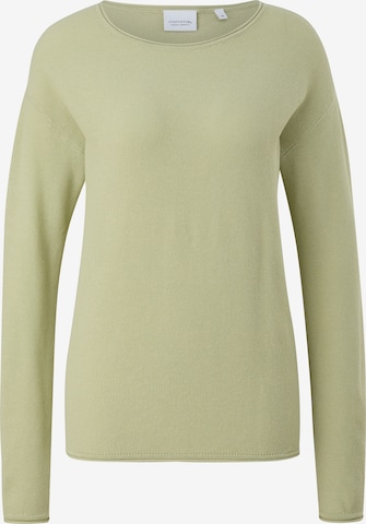 comma casual identity Pullover i grøn: forside
