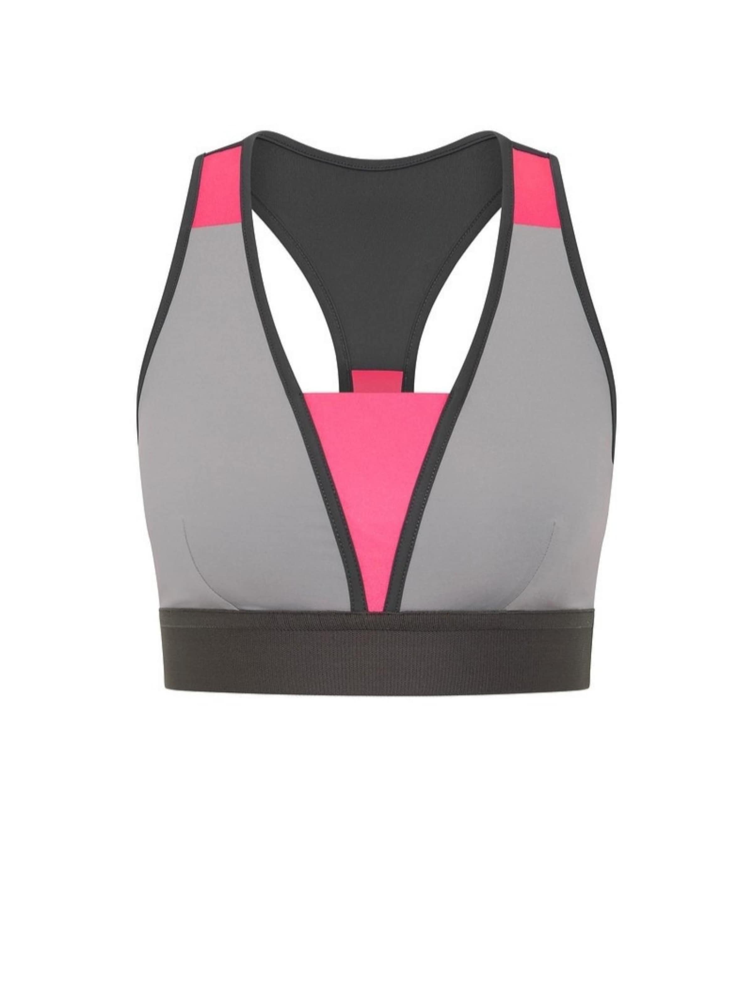 Horizon Athletic Medium Support Sport-BH 'Kokoda'‌‌‌‌‌‌‌‌‌‌ in Grau: Vorderseite