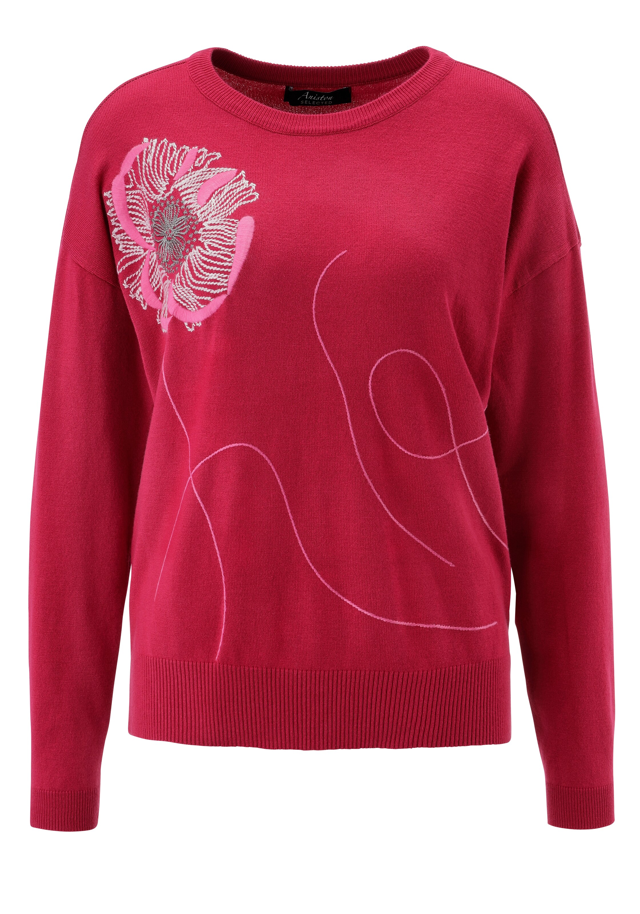 Aniston SELECTED Sweater in Red: front