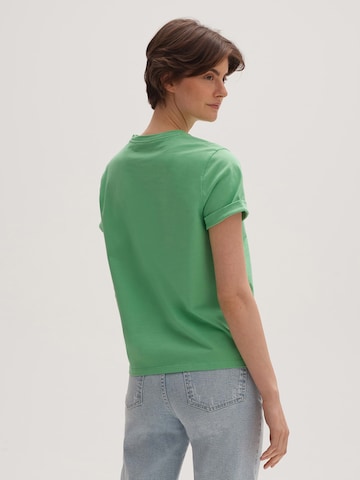 OPUS T-shirt 'Serz' i grön