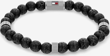 Bracelet TOMMY HILFIGER en noir : devant