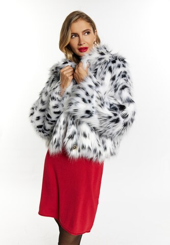 faina Between-season jacket in White: front