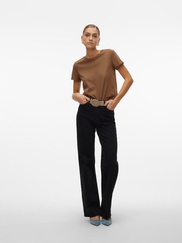 VERO MODA Shirt 'PAULA' in Brown