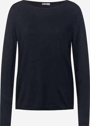 STREET ONE Sweater in Blue: front