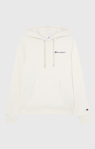 Champion Authentic Athletic Apparel Sweatshirt in White: front