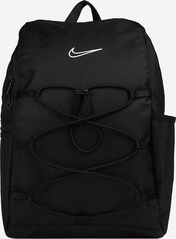 NIKE Спортивный рюкзак в Черный: спереди