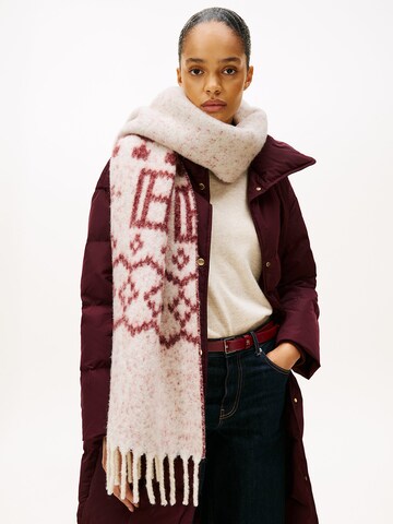 TOMMY HILFIGER Sjaal in Beige: voorkant