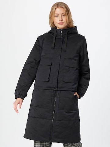 EDC BY ESPRIT Funkcionális kabátok - fekete: elől