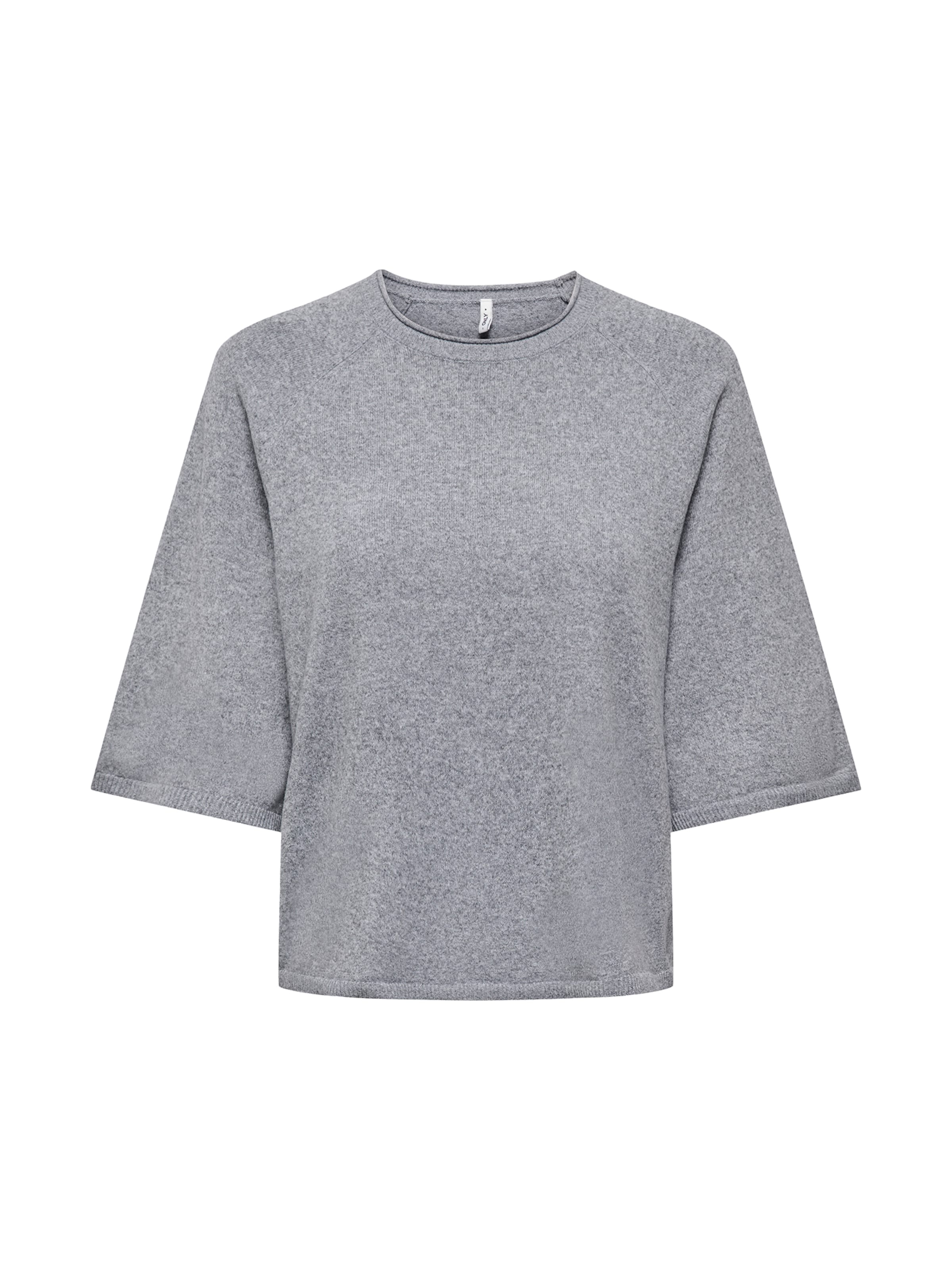 ONLY Sweater 'ONLLOYAL' in Grey: front