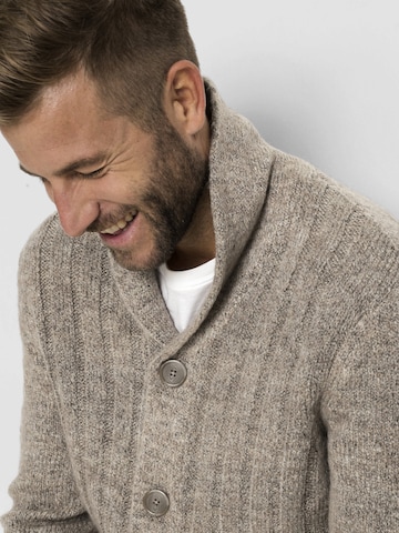 bonprix Gebreid vest in Beige